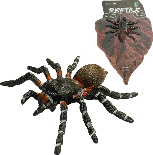 Natura vie: model realist de păianjen White Knee Spider (8 cm) - 1 bucată