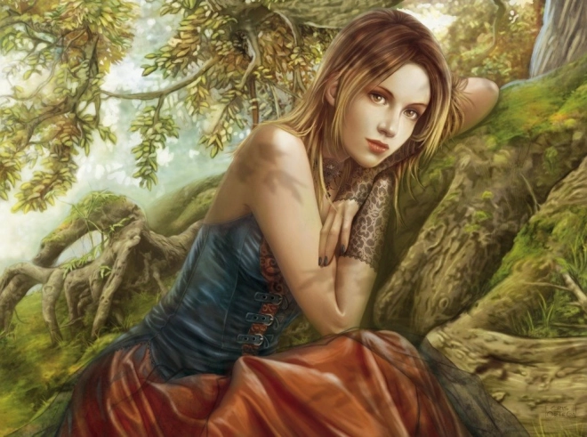 Puzzle Povestitoarea de povești 2000 piese