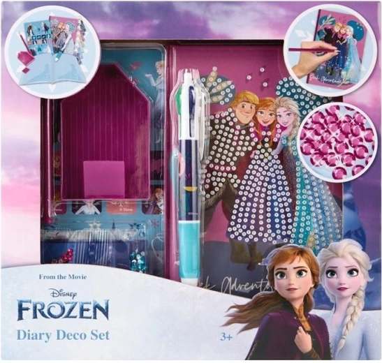 Set decorativ pentru decorarea jurnalului Disney Frozen