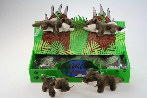 Brelocher pluș vidră 15 cm