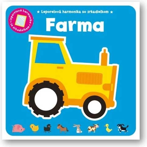 Leporello tip armonică cu oglindă – fermă
