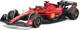 Model F1 FERRARI SF23 1:43 cu pilotul Charles Leclerc de la Bburago