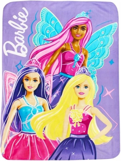 Pătură din fleece Barbie 100 × 140 cm