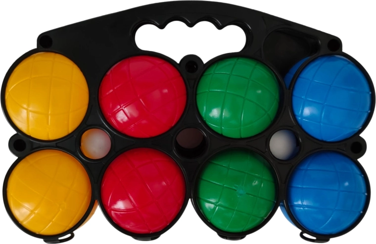 Bile de petanque din plastic – set 8 buc