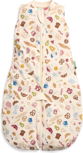 ErgoPouch sac de dormit și salopetă copii 2 în 1 din bumbac organic Bon Appetit, 0,2 TOG (8–24 luni, 8–14 kg)