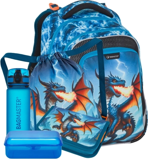 Set școlar Bagmaster lumi 26 d – dragon
