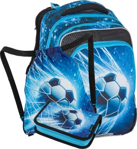 Bagmaster Beta set școlar mic pentru elevii de clasa I – fotbal