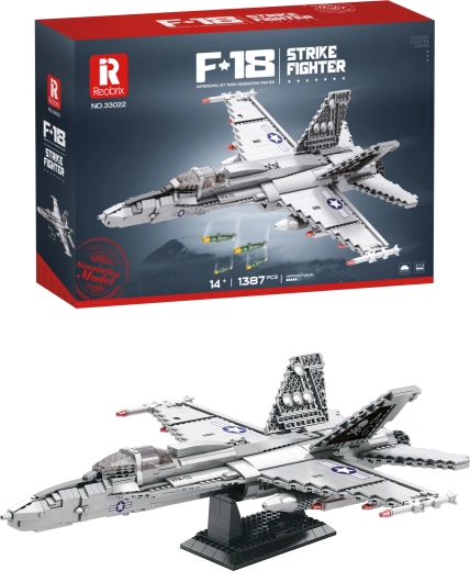 Set de construcție avion de vânătoare F-18 – 1387 piese