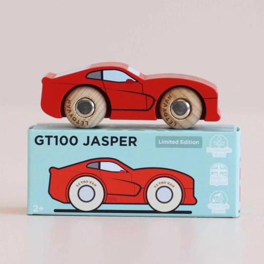 Mașinuță din lemn Jasper Le Toy Van