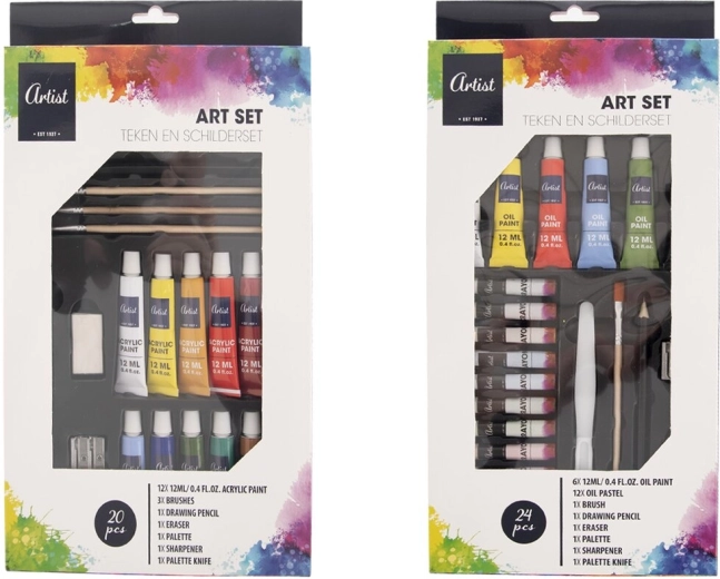 Set creativ pentru pictură (2 variante asortate)