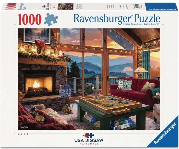 Puzzle Ravensburger USA Jigsaw Nationals 2026, 1000 de piese