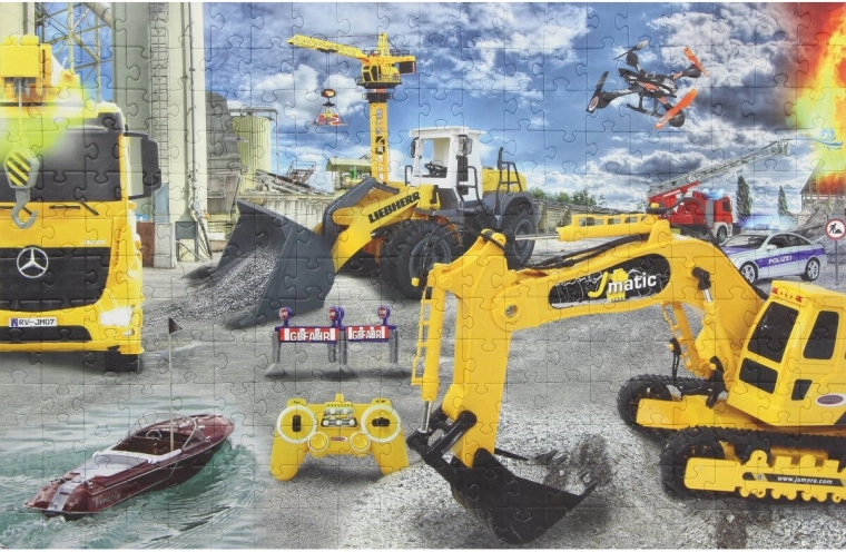 Puzzle Jamara cu șantier – 260 de piese