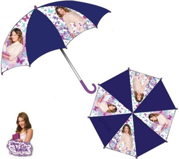 Umbrelă Disney Violetta albastră 55 cm
