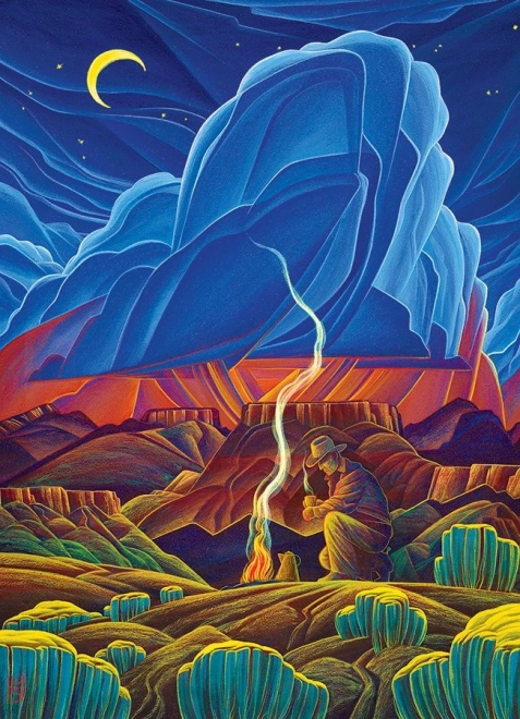 Puzzle pentru toată noaptea 1000 piese de la Cobble Hill