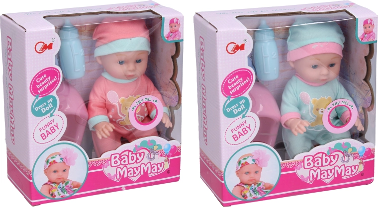 Bebeluș cu oliță și efecte sonore 22 cm - 1 bucată