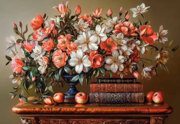 Puzzle Seară Florilor 1000 piese CASTORLAND