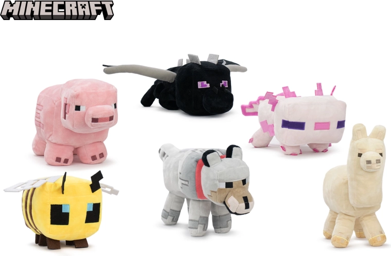 Figurină de pluș Minecraft 30 cm (mix 6 variante)