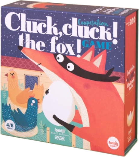 Joc de familie cooperativ LONDJI Ciu-ciu, vulpea e aici! 4+