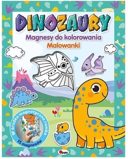 Magneți de colorat Dinozauri