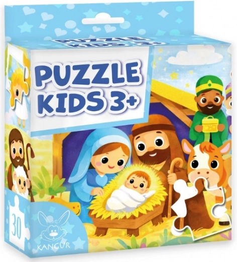 Puzzle pentru copii 3+ Povestea Nașterii Domnului