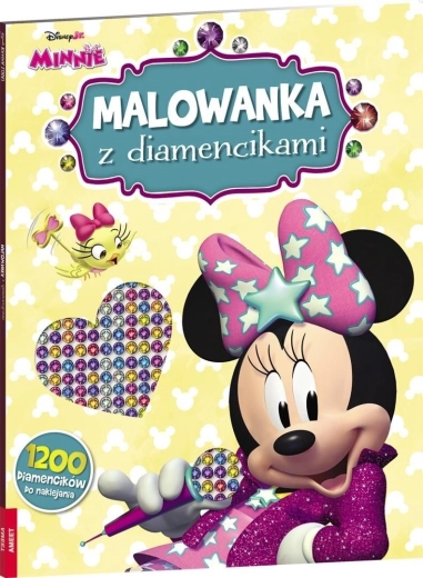 Disney Minnie carte de colorat cu diamante