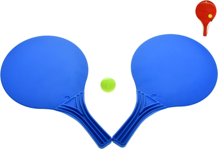 Palete de plajă 37,5 cm cu mingiuță, 2 culori