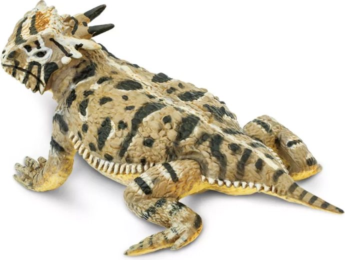Safari Ltd. broască-șopârlă cu cap spinos – figurină realistă de șopârlă - 1 bucată
