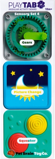 Set de jucării senzoriale Fat Brain PlayTab Tile Set 4