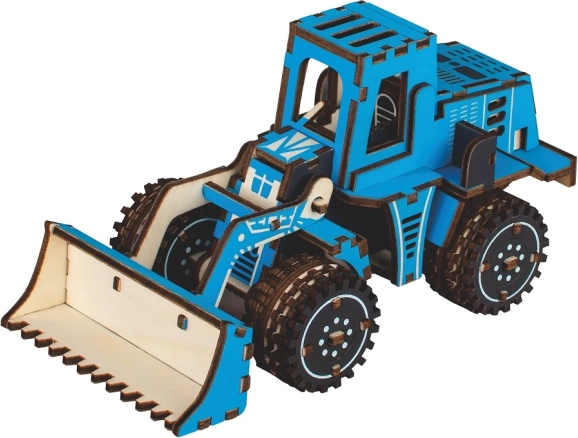 Puzzle 3D din lemn Încărcător