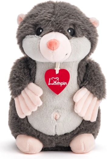 Cârtiță de pluș Pecin 25 cm – gri