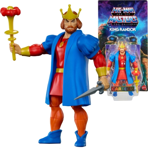 Masters of the Universe Origins – figurină King Randor cu sabie și sceptru