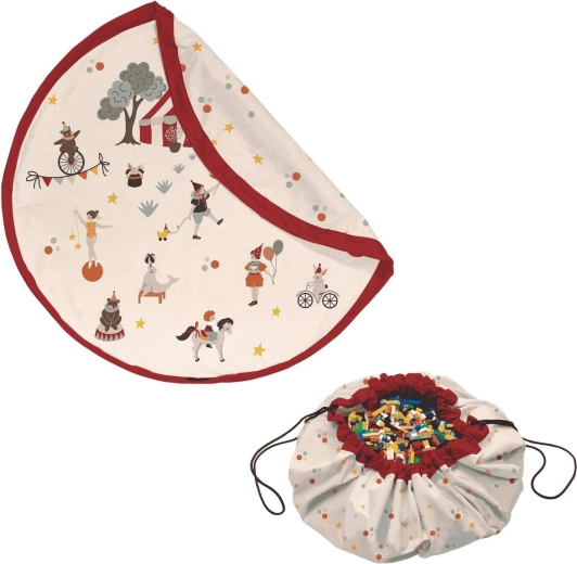 Play&Go noomad original saltea de joacă și sac pentru jucării circus