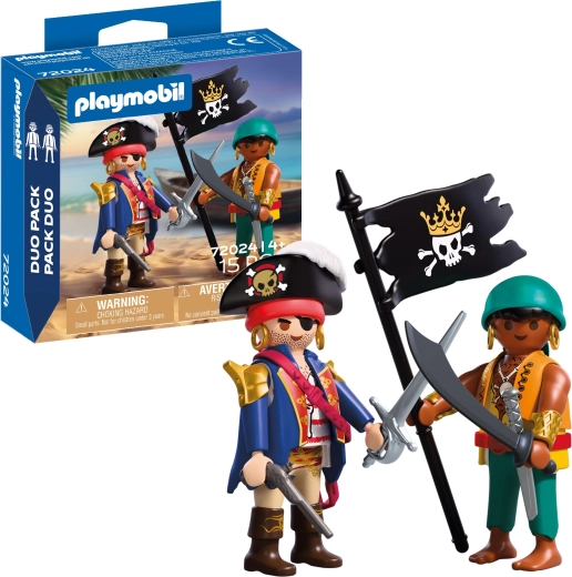 Playmobil Duo Pack – pirați cu accesorii, set de 15 piese