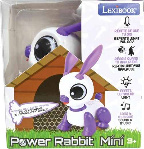 Iepuraș mini robotic interactiv Lexibook