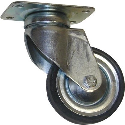 Roată pivotantă 85 mm pentru containere și suprafețe dure