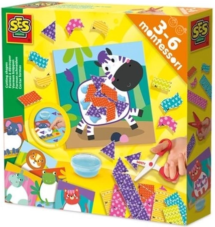 SES Creative Montessori decuparea formelor