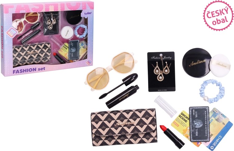 Set de modă cu accesorii 16 cm