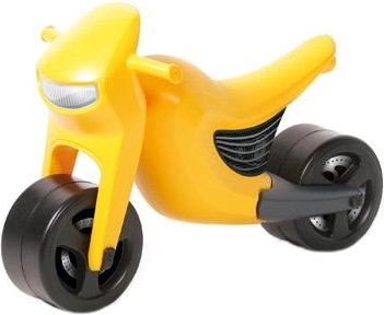 Bicicletă de echilibru pentru copii, galbenă