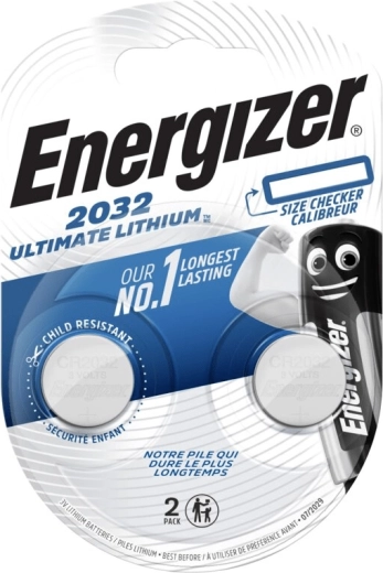 Energizer Ultimate Lithium CR2032 baterii tip monedă 2 buc