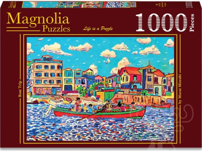 Puzzle Magnolia „Excursie cu barca” 1000 de piese