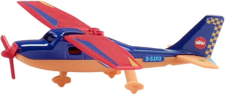Avion sportiv SIKU cu autocolante