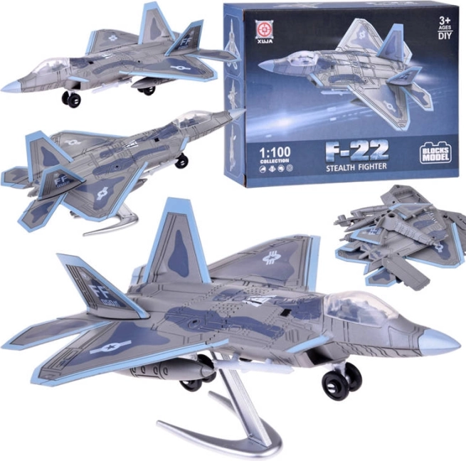 Set de construcție model F-22 Raptor Jokomisiad