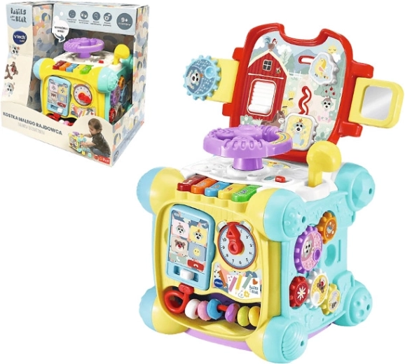 Cubul micului pilot de curse Bobaski și Miș – cub educațional interactiv