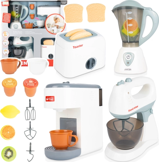 Set pentru copii cu electrocasnice mici 4în1