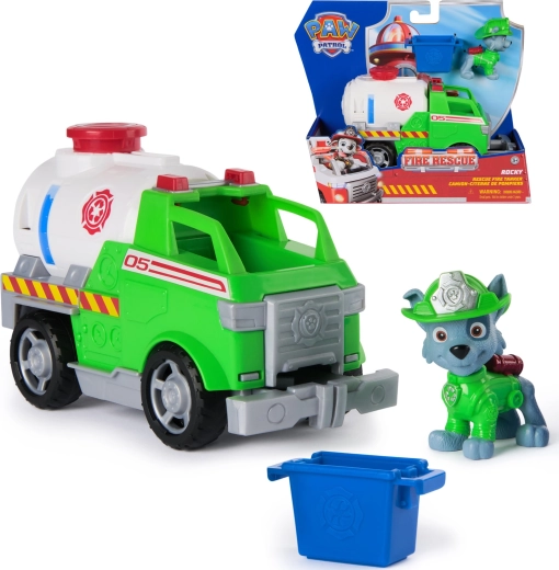 Patrula Cățelușilor Fire Rescue, cisterna de pompieri a lui Rocky