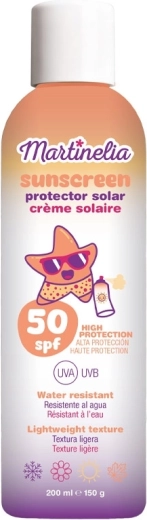 Spray de protecție solară pentru copii Martinelia SPF 50, rezistent la apă 200 ml - 1 bucată