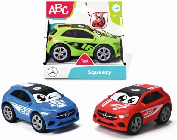 Mașinuță de strâns MERCEDES ABC, 11 cm – 3 culori