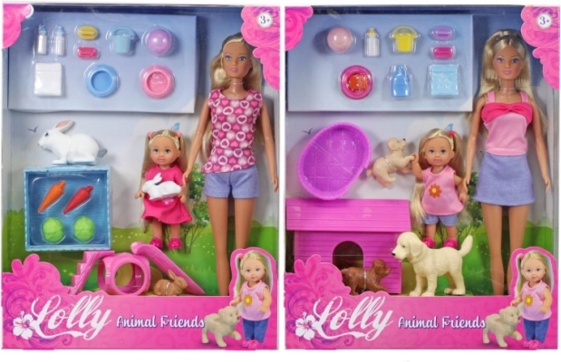 Steffi și Evi cu animăluțe