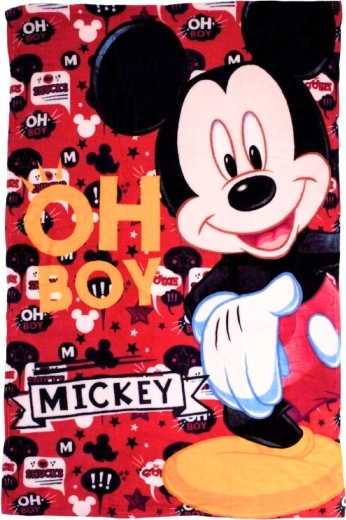 Pătură fleece pentru copii Disney Mickey Mouse 100 × 150 cm