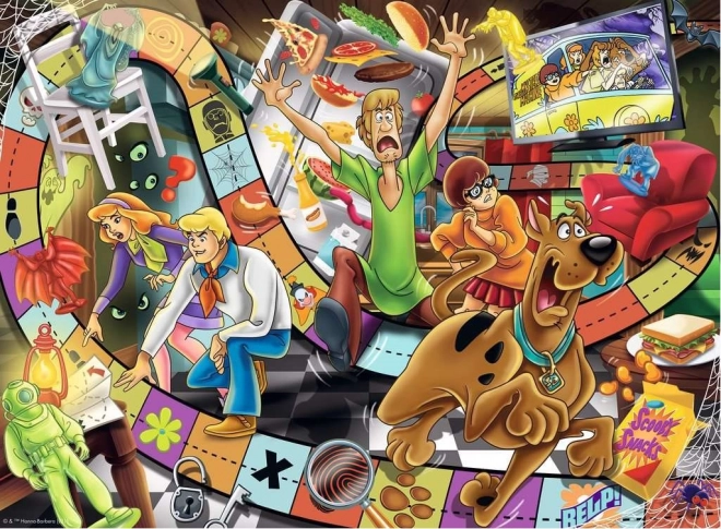 Puzzle Ravensburger SCOOBY-DOO Joc bântuit 200 piese